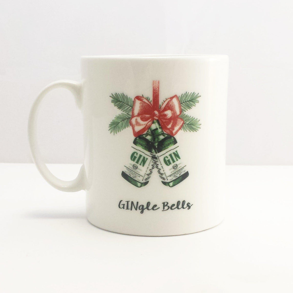 Bone China GINgle Bells' Christmas Mug Mug Of Life & Lemons