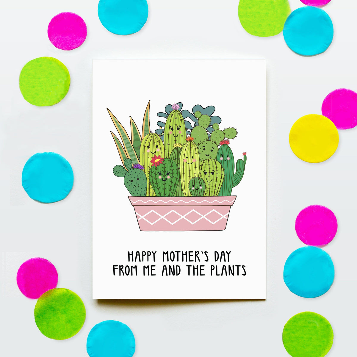 Funny Plant Lover Mother's Day Card Cards for Mum Of Life & Lemons