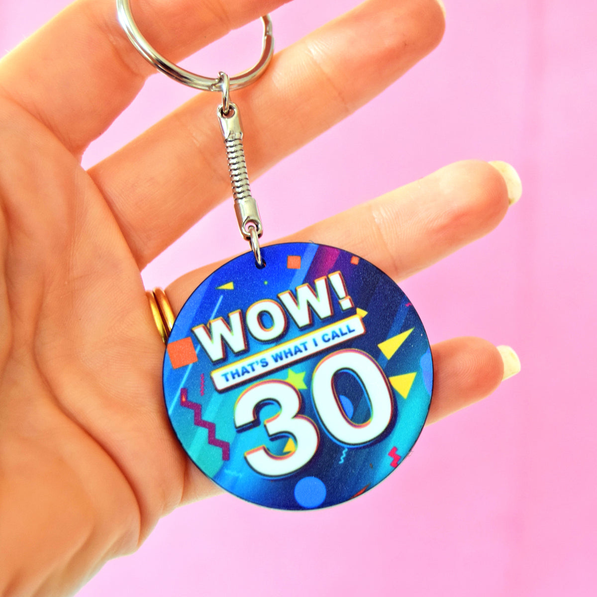 keychain gift for a 30th birthday