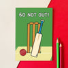 Funny Cricket 60th Birthday Card