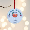 'Favourite Drink' Personalised Christmas Tree Decoration - Of Life & Lemons®