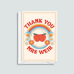 Personalised 'Thank You Teacher' Card