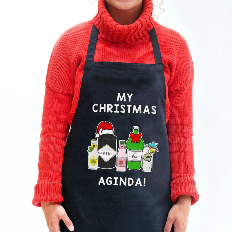 Funny Gin Christmas Apron - Of Life & Lemons®