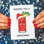 Funny Bloody Mary Christmas Card - Of Life & Lemons®