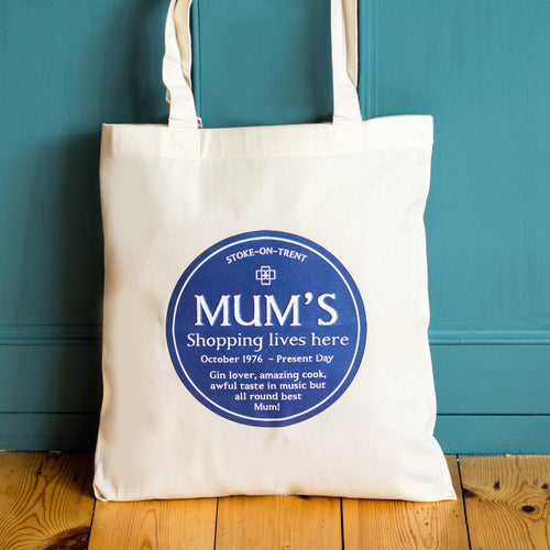 Personalised Tote Bag for Mum