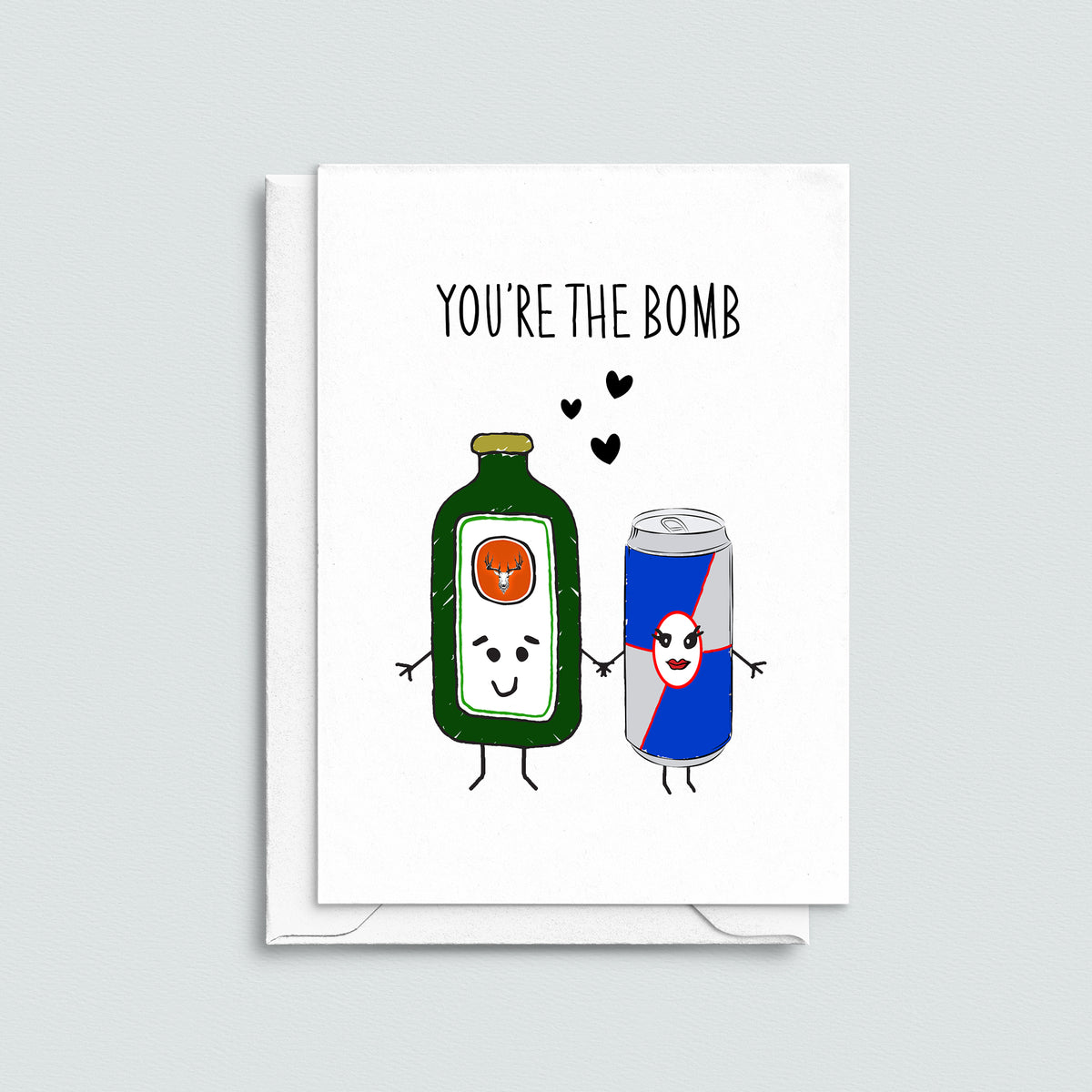 'You're the Bomb' Valentine's Card