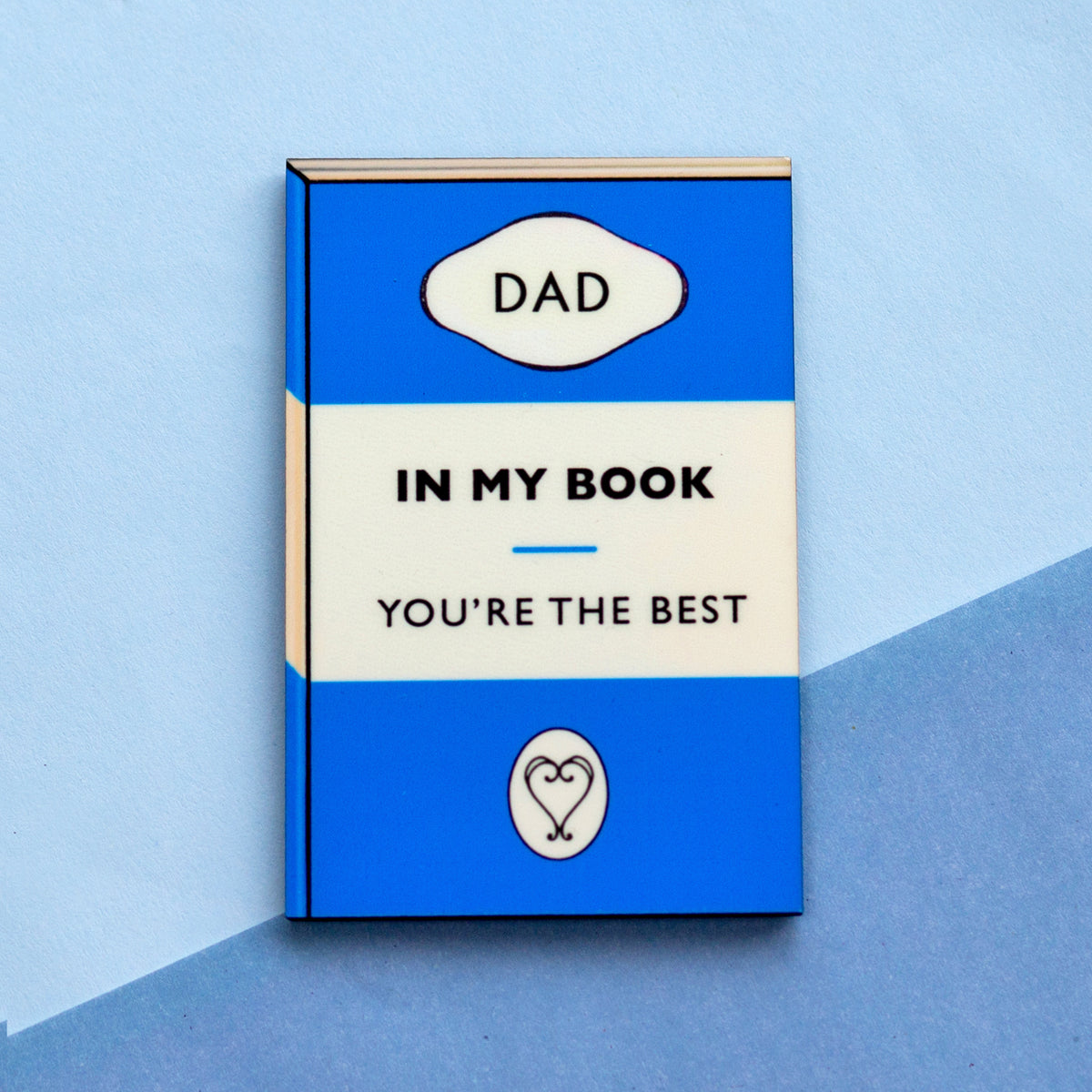 Book Themed Fridge Magnet For Dad