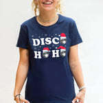 'Disco-HOHO' Ladies Christmas T-Shirt - Of Life & Lemons®