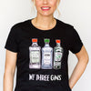 'We Three Gins' Ladies Christmas T-Shirt