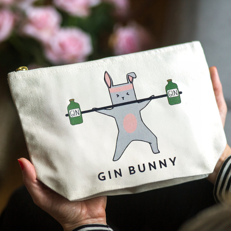 'Gin Bunny' Make Up Bag