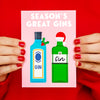 Gin Christmas Card