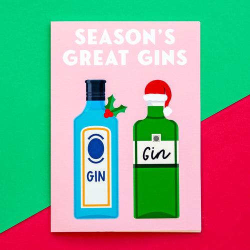 Gin Christmas Card