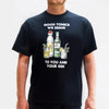 'Good Tonics' Mens Gin Christmas T-Shirt - Of Life & Lemons®