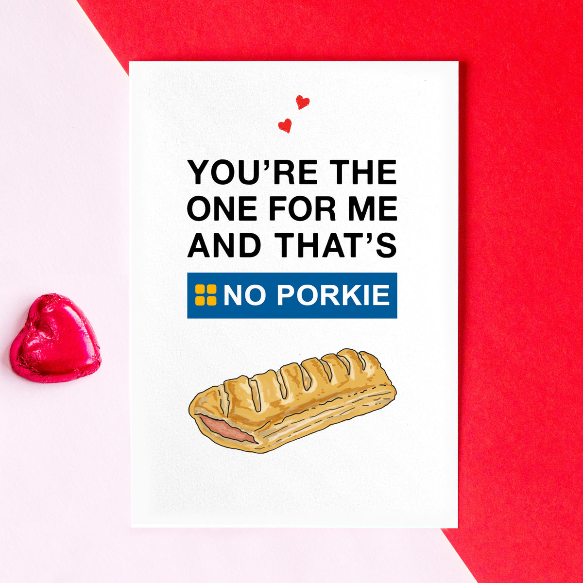 Funny Greggs Valentine's Card