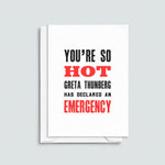 Funny Greta Thunberg Card for Partner - Of Life & Lemons®