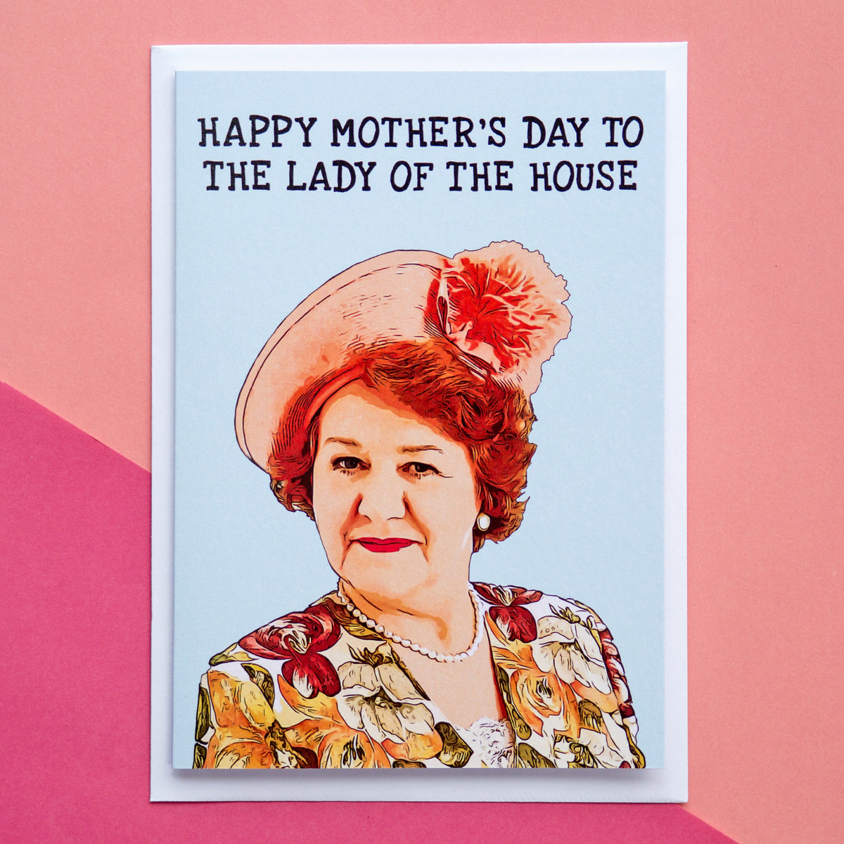 Funny Hyacinth Bucket Mother's Day Card