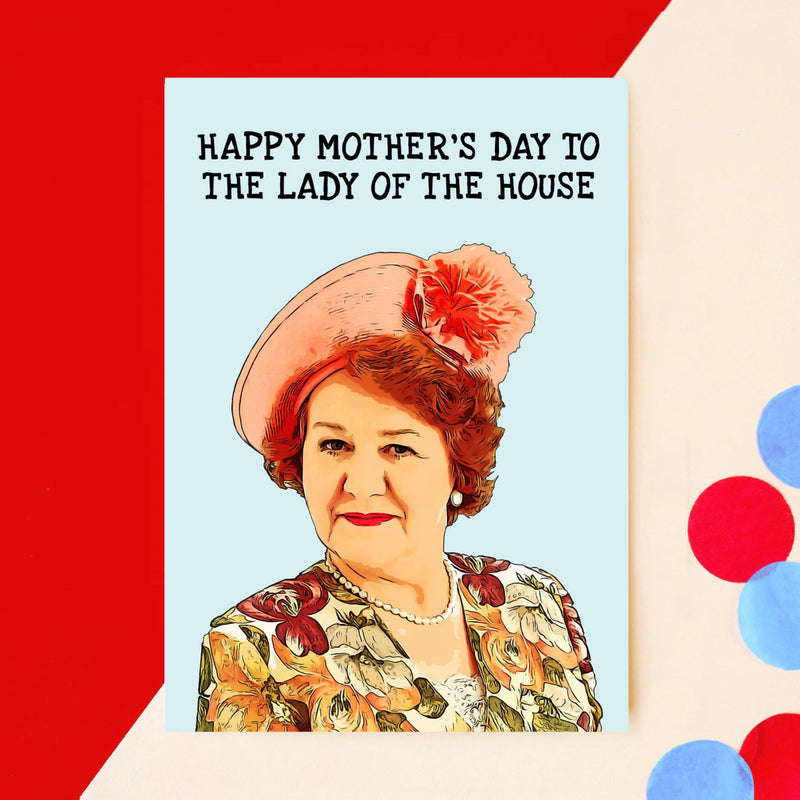 Funny Hyacinth Bucket Mother's Day card