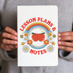 Retro Lesson Plan Notebook For Teachers