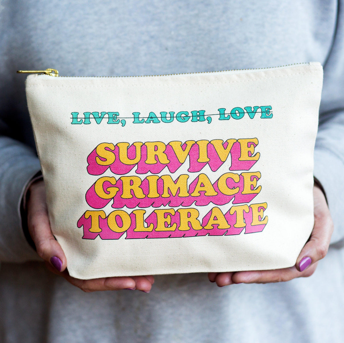 Anti Cliché Cosmetic Bag - Of Life & Lemons®