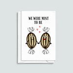 'Mint To Be' Funny Card for Partner