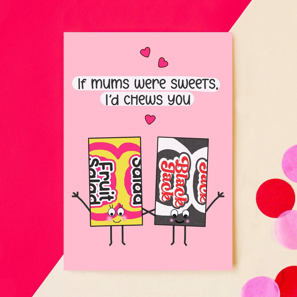 funny sweet themed card for Mum by Of Life & Lemons