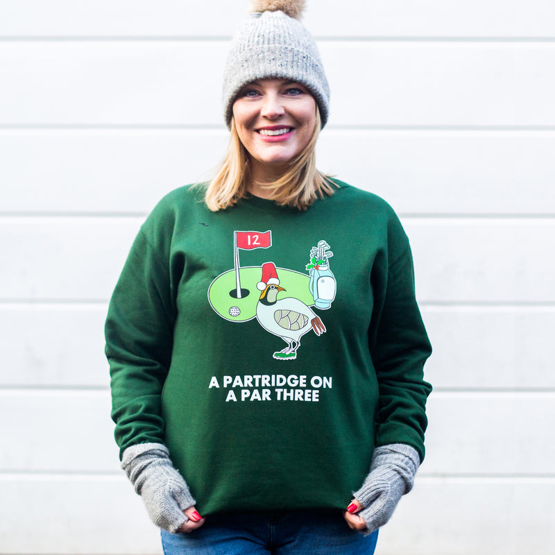 Funny Golf Christmas Jumper