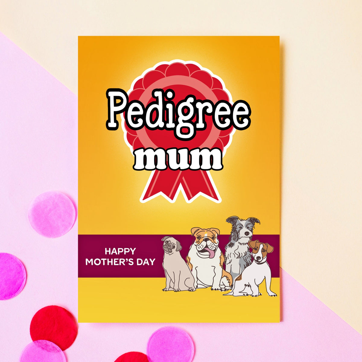 Funny Dog Mother's Day Card