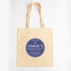 A custom tote bag based on English Heritage blue plaques. Makes a great gift for female friends or relatives