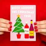 Wine Christmas Card