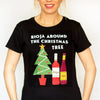 Ladies Wine Christmas T-Shirt