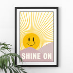 Retro 'Shine On' Print