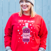 Funny Sloe Gin Christmas Jumper