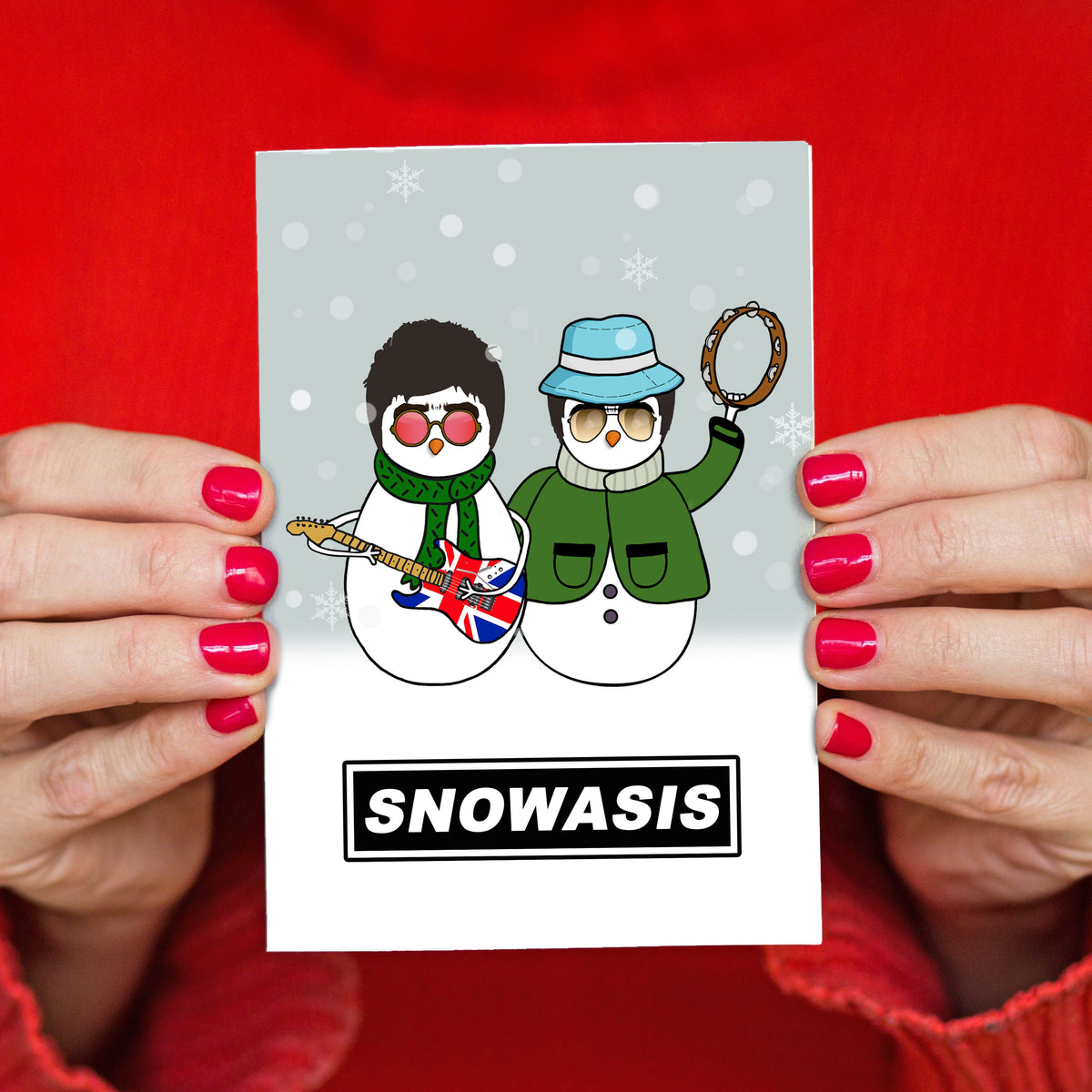 Funny Oasis Christmas Card