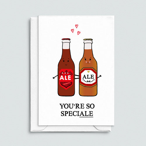 'SpeciALE' Beer Card For Partner