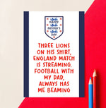 Euro 2024 Father's Day Card