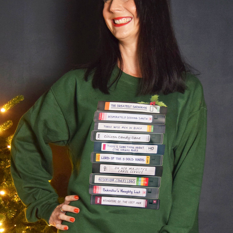 Funny Film Puns Christmas Jumper