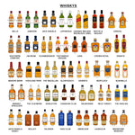 family represented by illustrations of their favourite drinks