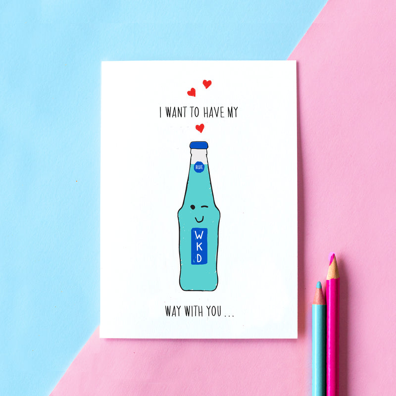 Funny 'Wicked Way' Valentine's Card