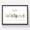 Personalised Hen Party Print Personalised Prints Of Life & Lemons 