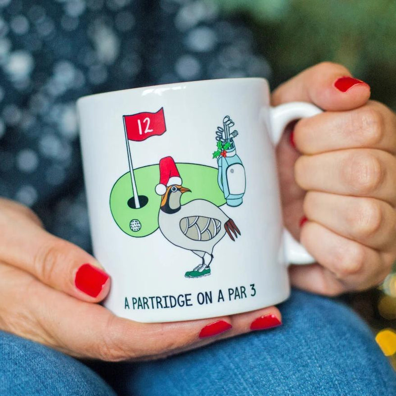 Funny Golf Christmas Mug Mug Of Life & Lemons 