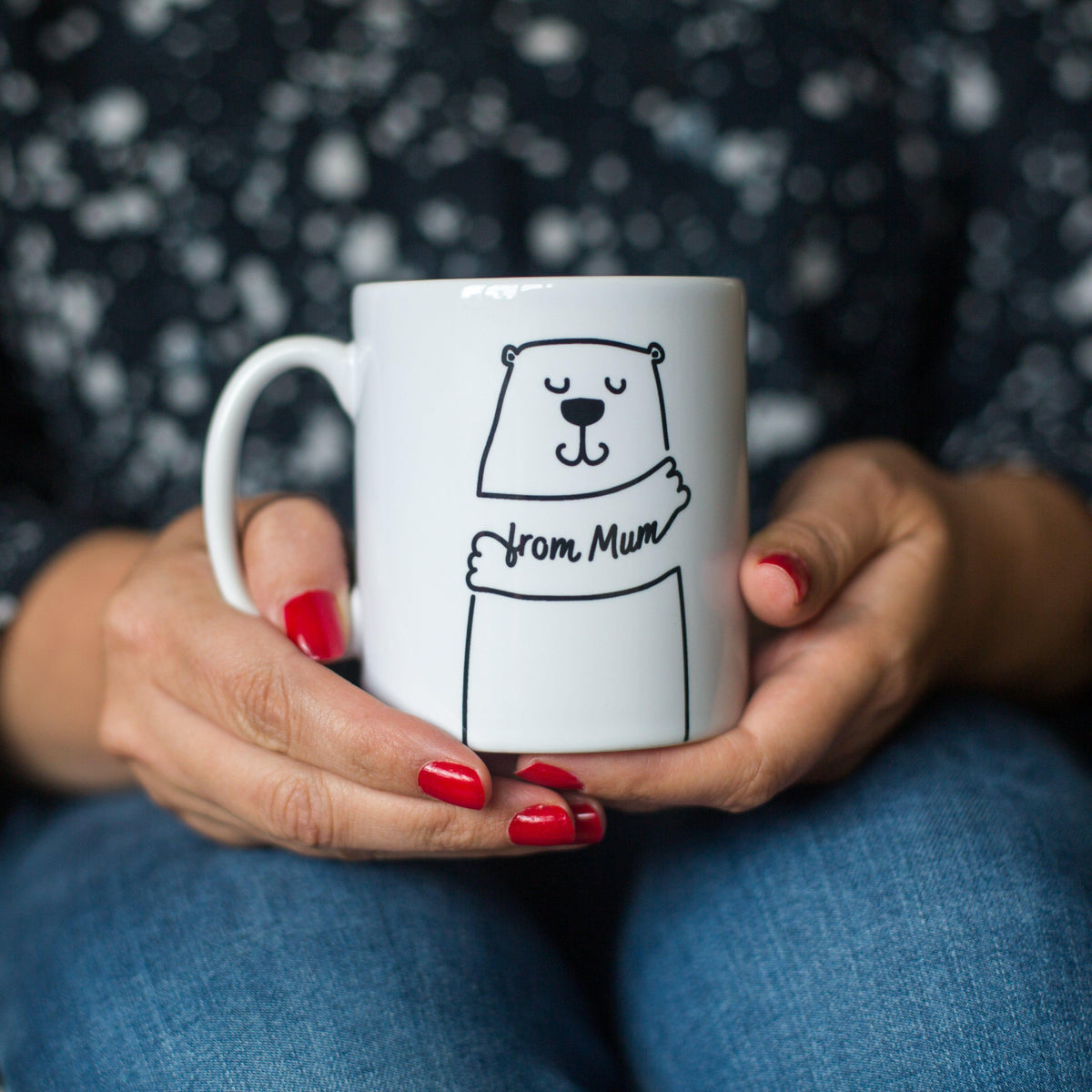 Personalised Bear 'Hug On A Mug' Gift Personalised Mug Of Life & Lemons 