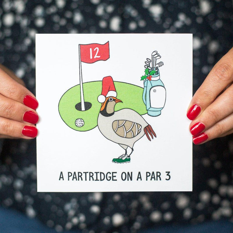 Funny Golf Christmas Card Christmas Cards Of Life & Lemons 