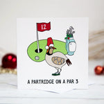 Funny Golf Christmas Card Christmas Cards Of Life & Lemons 