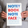 'Notey Book Note Face' Funny Notebook Notebook Of Life & Lemons 