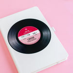 'You Rock' Personalised Vinyl Record Notebook Notebook Of Life & Lemons 