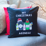 'Christmas Aginda' Christmas Cushion Cushion Of Life & Lemons® 