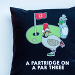 Funny Golf Christmas Cushion Cushion Of Life & Lemons® 