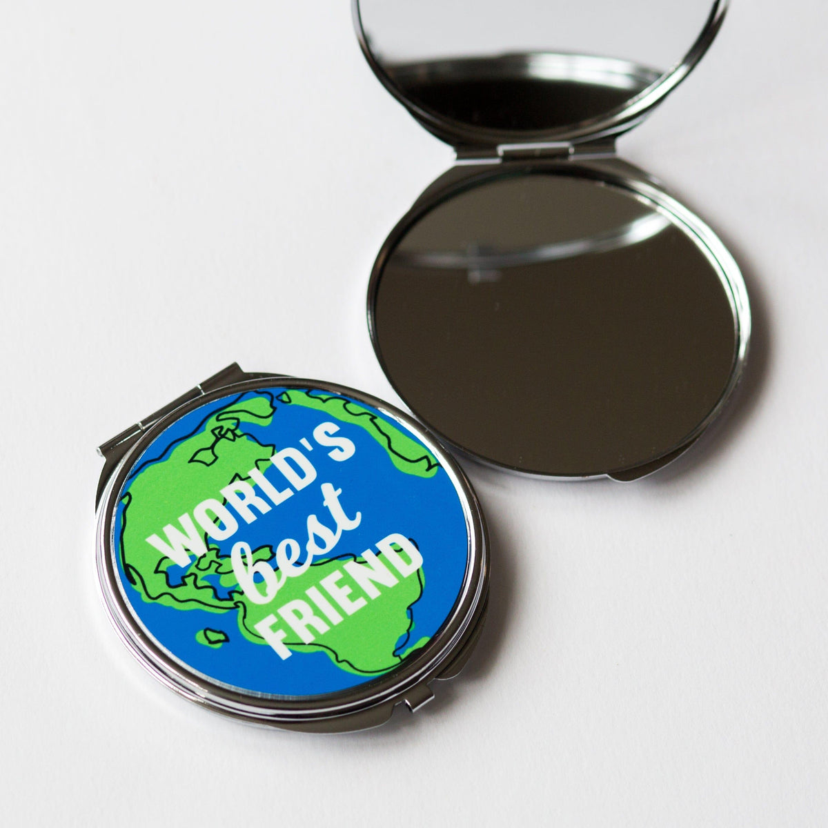 'World's Best Friend' Compact Mirror Compact Mirror Of Life & Lemons® 