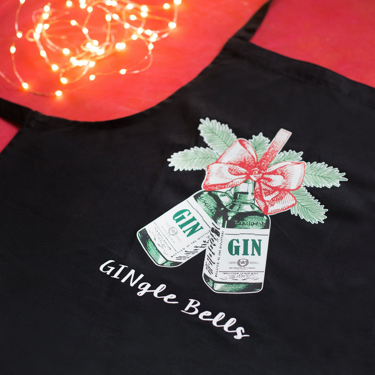 'Gingle Bells' Christmas Apron Aprons Of Life & Lemons 