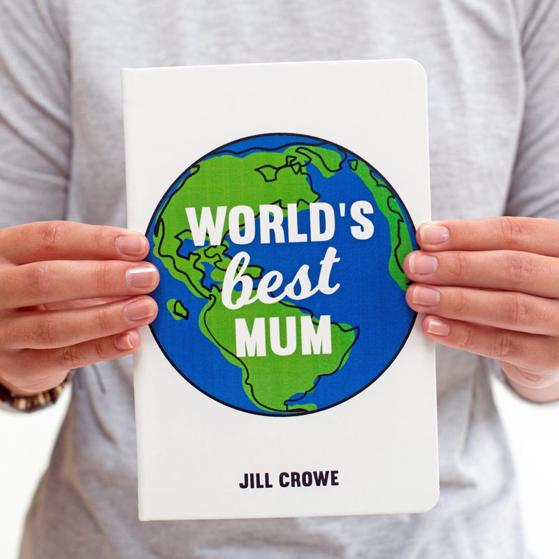 'World's Best Mum' Personalised Notebook Notebook Of Life & Lemons 